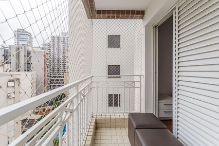 Varanda de apartamento para alugar com 1 quarto, 40m² em Itaim Bibi, São Paulo