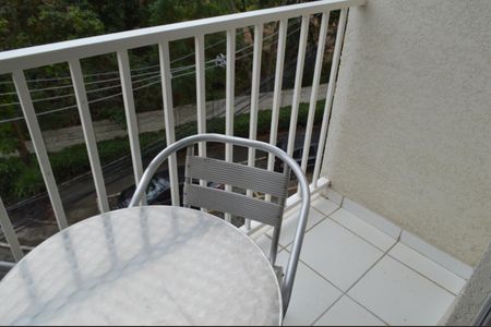 Varanda  de apartamento à venda com 2 quartos, 55m² em Taquara, Rio de Janeiro