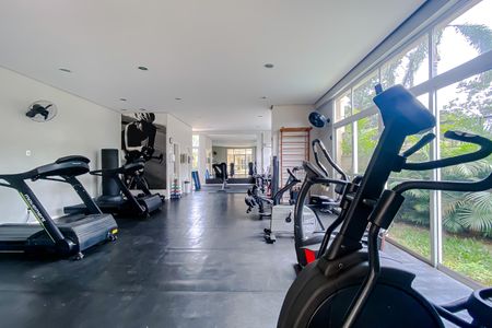 Área comum - Academia de apartamento para alugar com 2 quartos, 56m² em Barra Funda, São Paulo