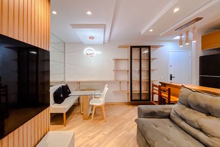 Sala de apartamento para alugar com 2 quartos, 56m² em Barra Funda, São Paulo