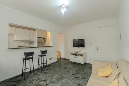 Sala de apartamento para alugar com 1 quarto, 50m² em Consolação, São Paulo