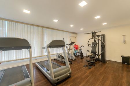 Apartamento para alugar com 50m², 1 quarto e 1 vaga Apartamento para alugar com 50m², 1 quarto e 1 vagaÁrea comum - Academia