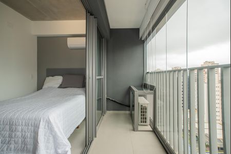 Varanda de kitnet/studio à venda com 1 quarto, 21m² em Vila Clementino, São Paulo