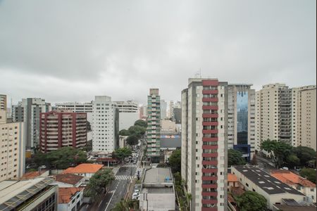 Vista da Varanda de kitnet/studio à venda com 1 quarto, 21m² em Vila Clementino, São Paulo