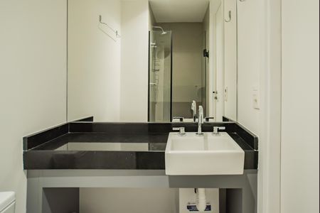 Studio à venda com 21m², 1 quarto e sem vaga Studio à venda com 21m², 1 quarto e sem vagaBanheiro