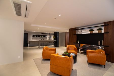 Studio para alugar com 33m², 1 quarto e sem vaga Studio para alugar com 33m², 1 quarto e sem vagaÁrea comum - Salão de Festas