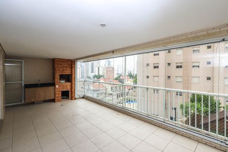 Varanda de apartamento à venda com 4 quartos, 144m² em Vila Gumercindo, São Paulo