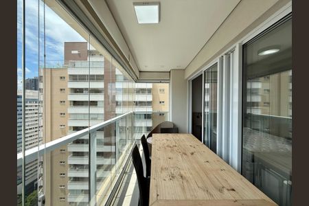 Studio para alugar com 48m², 1 quarto e 1 vagaVaranda