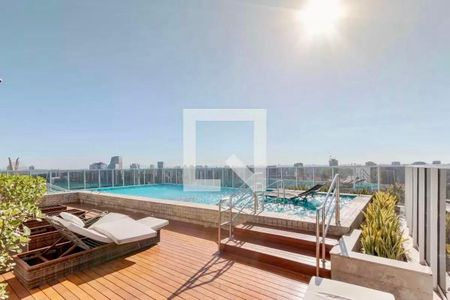 Studio para alugar com 48m², 1 quarto e 1 vagaPiscina  