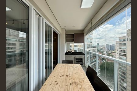 Studio para alugar com 48m², 1 quarto e 1 vagaVaranda