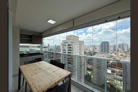 Studio para alugar com 48m², 1 quarto e 1 vagaVaranda