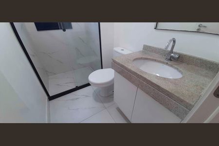 Banheiro da Suíte de apartamento à venda com 2 quartos, 62m² em Continental, Osasco