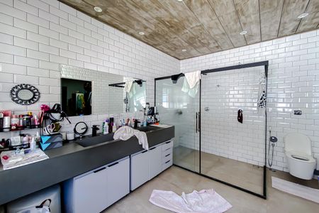 Banheiro da Suíte 3 de casa à venda com 5 quartos, 482m² em Alto da Lapa, São Paulo