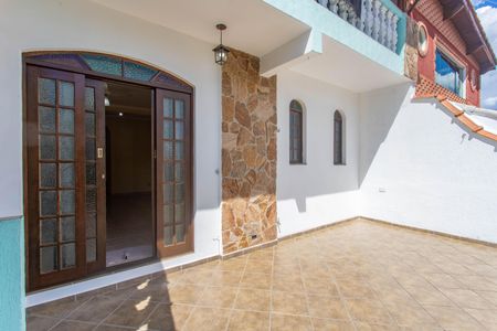 Varanda da sala  de casa para alugar com 2 quartos, 140m² em Vila Nogueira, Diadema