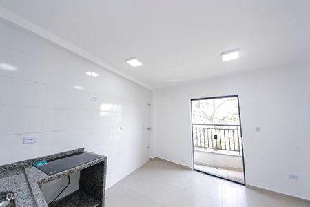 Sala/Cozinha de apartamento para alugar com 2 quartos, 42m² em Quinta da Paineira, São Paulo