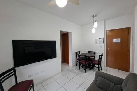 Sala de apartamento para alugar com 2 quartos, 60m² em Nova Mirim, Praia Grande