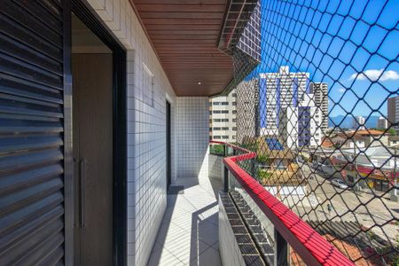 Sacada de apartamento para alugar com 1 quarto, 61m² em Guilhermina, Praia Grande