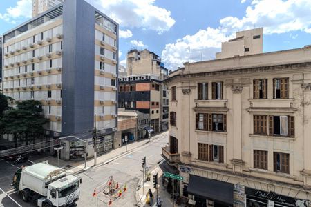 Vista de kitnet/studio para alugar com 1 quarto, 22m² em República, São Paulo