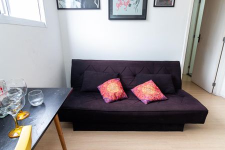 Sala de apartamento para alugar com 1 quarto, 30m² em Barra Funda, São Paulo
