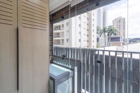 Varanda Sala de apartamento para alugar com 1 quarto, 30m² em Indianópolis, São Paulo