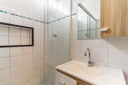 Studio para alugar com 31m², 1 quarto e 1 vaga Studio para alugar com 31m², 1 quarto e 1 vagaBanheiro