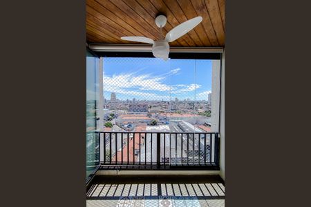 Varanda da Sala de apartamento à venda com 2 quartos, 50m² em Vila Bertioga, São Paulo