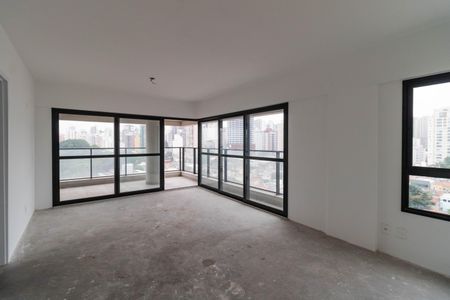 Sala de apartamento à venda com 3 quartos, 135m² em Água Branca, São Paulo