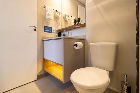 Apartamento à venda com 29m², 1 quarto e sem vagaBanheiro da Suíte