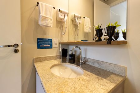 Apartamento à venda com 29m², 1 quarto e sem vagaBanheiro da Suíte