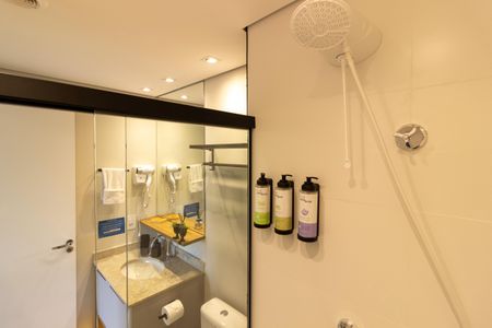 Apartamento à venda com 29m², 1 quarto e sem vagaBanheiro da Suíte