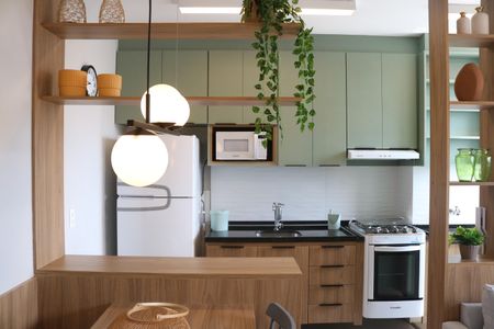 Apartamento à venda com 40m², 2 quartos e sem vagaCozinha e Área de Serviço