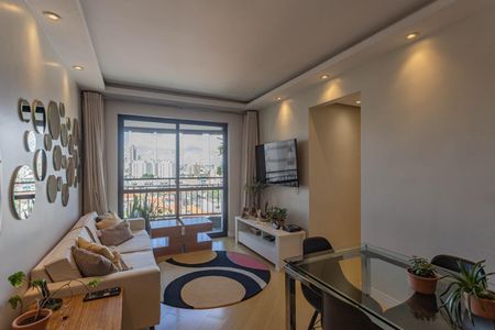 Sala de apartamento à venda com 3 quartos, 73m² em Vila Moinho Velho, São Paulo