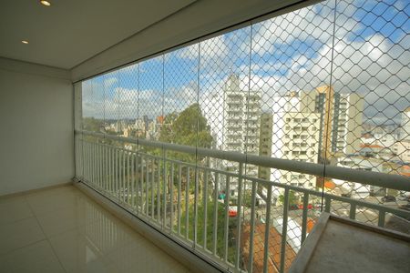 Varanda da Sala  de apartamento para alugar com 3 quartos, 91m² em Vila Lusitania, São Bernardo do Campo