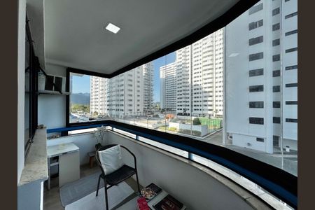 Varanda da Sala de apartamento para alugar com 2 quartos, 70m² em Barra da Tijuca, Rio de Janeiro