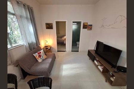 Sala de apartamento para alugar com 1 quarto, 40m² em Catete, Rio de Janeiro