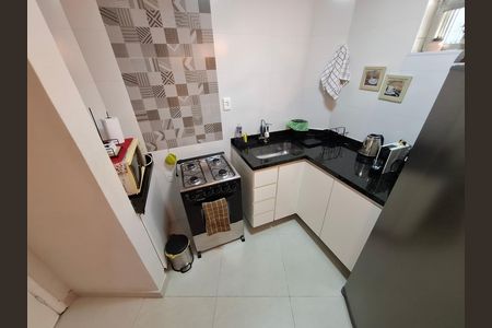 Cozinha de apartamento para alugar com 1 quarto, 40m² em Catete, Rio de Janeiro