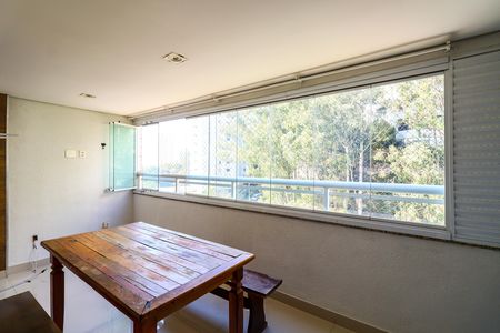 Varanda da Sala de apartamento à venda com 3 quartos, 105m² em Vila Suzana, São Paulo