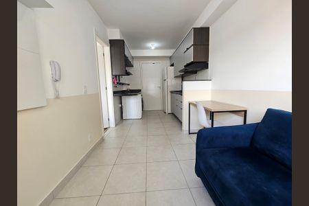 Sala de apartamento para alugar com 1 quarto, 28m² em Jardim Caravelas, São Paulo
