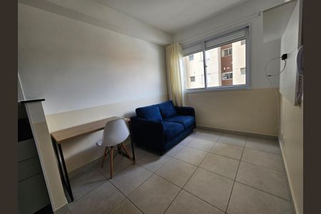 Sala de apartamento para alugar com 1 quarto, 28m² em Jardim Caravelas, São Paulo