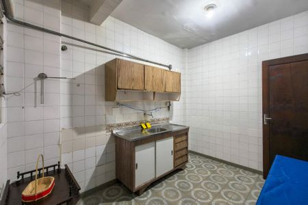 Cozinha de apartamento para alugar com 1 quarto, 59m² em Boqueirão, Praia Grande