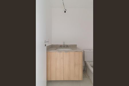 Studio para alugar com 27m², 1 quarto e sem vaga Studio para alugar com 27m², 1 quarto e sem vagaBanheiro