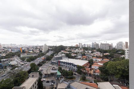 Studio para alugar com 27m², 1 quarto e sem vaga Studio para alugar com 27m², 1 quarto e sem vagaVista da Varanda