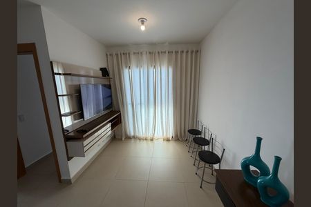 Sala de apartamento para alugar com 2 quartos, 56m² em Residencial Monterrey, Ribeirão Preto