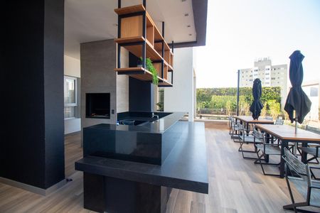 Área comum - Churrasqueira de apartamento para alugar com 3 quartos, 84m² em Jardim Caravelas, São Paulo