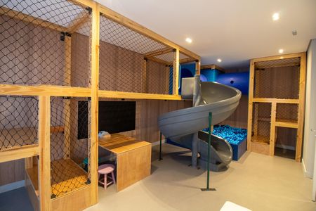Área comum - Brinquedoteca de apartamento para alugar com 3 quartos, 84m² em Jardim Caravelas, São Paulo