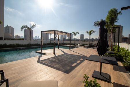 Área comum - Piscina de apartamento para alugar com 3 quartos, 84m² em Jardim Caravelas, São Paulo