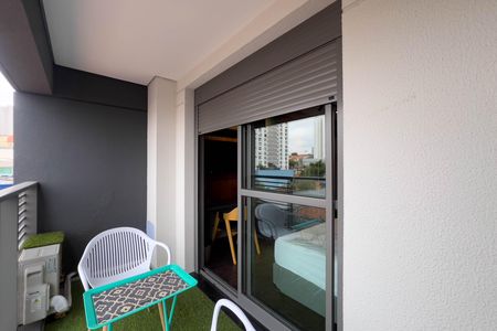 Varanda de kitnet/studio para alugar com 1 quarto, 25m² em Ipiranga, São Paulo