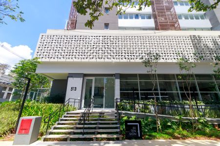 Apartamento para alugar com 39m², 1 quarto e 1 vaga Apartamento para alugar com 39m², 1 quarto e 1 vagaFachada