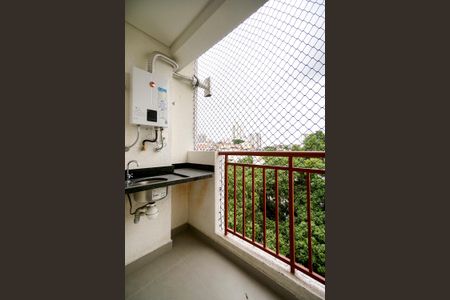 Varanda de apartamento para alugar com 2 quartos, 42m² em Chácara Santo Antônio (zona Leste), São Paulo