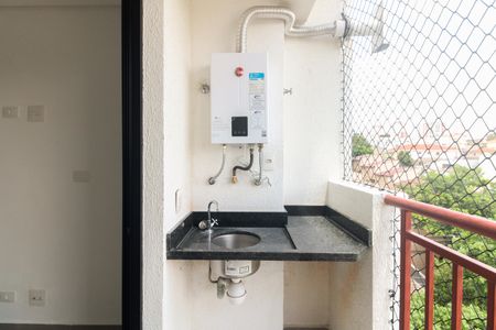 Varanda  de apartamento para alugar com 2 quartos, 42m² em Chácara Santo Antônio (zona Leste), São Paulo